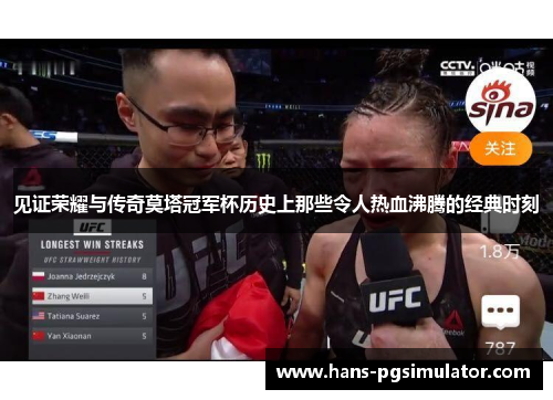 见证荣耀与传奇莫塔冠军杯历史上那些令人热血沸腾的经典时刻